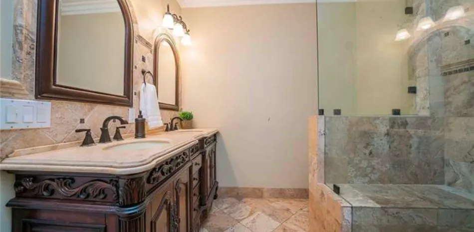 bathroom remodel work